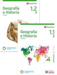GEOGRAFIA E HISTORIA 1 ESO (1.1-1.2) COMUNIDAD EN RED