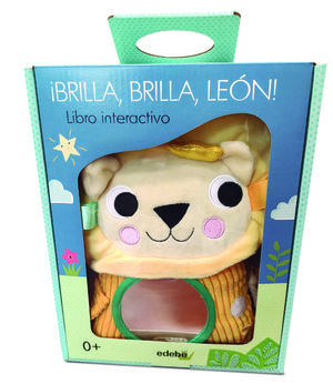 ¡BRILLA, BRILLA, LEÓN! LIBRO INTERACTIVO PARA BEBÉS (CAJA)