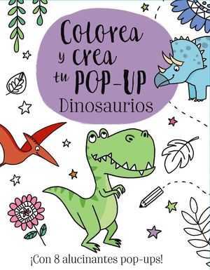 COLOREA Y CREA TU POP-UP DINOSAURIOS