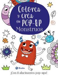 COLOREA Y CREA TU POP-UP.MONSTRUOS