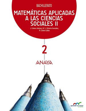 MATEMATICAS II 2ºBACH. APLICADAS CIENCIAS SOCIALES  2016