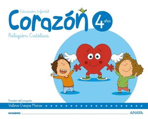CORAZÓN 4 AÑOS RELIGION CATOLICA