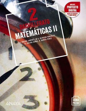 MATEMÁTICAS II BACH 2021 SUMA PIEZAS