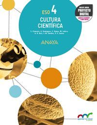 CULTURA CIENTÍFICA 4 ESO NUEVO PROYECTO DIGITAL 2024