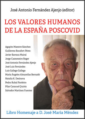 LOS VALORES HUMANOS DE LA ESPAÑA POSCOVID