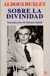 SOBRE LA DIVINIDAD