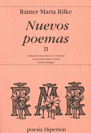 NUEVOS POEMAS II (BILINGUE)