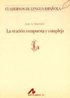 LA ORACION COMPUESTA Y COMPLEJA
