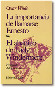 LA IMPORTANCIA DE LLAMARSE ERNESTO - ABANICO DE LADY WINDERMERE