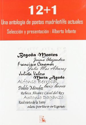 12+1 UNA ANTOLOGÍA DE POETAS MADRILEÑ@S ACTUALES
