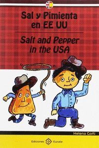 SAL Y PIMIENTA EN USA (BILINGUE)