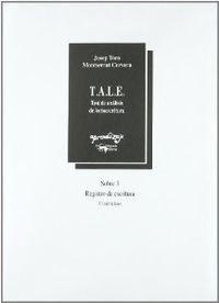 T.A.L.E. SOBRE 3 REGISTRO DE ESCRITURA