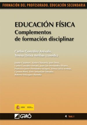 EDUCACIÓN FÍSICA. COMPLEMENTOS DE FORMACIÓN DISCIPLINAR