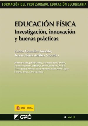 EDUCACIÓN FÍSICA. INVESTIGACIÓN, INNOVACIÓN Y BUENAS PRÁCTICAS