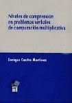 NIVELES DE COMPRENSIÓN EN PROBLEMAS VERBALES DE COMPARACIÓN   MULTIPLICATIVA.