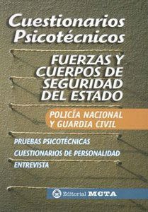 CUESTIONARIOS PSICOTECNICOS FUERZAS Y CUERPOS DE SEGURIDAD