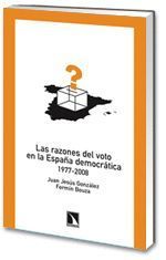 LAS RAZONES DEL VOTO EN LA ESPAÑA DEMOCRATICA 1977-2008