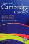DICCIONARIO COMPACT CAMBRIDGE + CD ROM ENGLISH - SPANISH