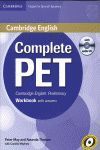 COMPLETE PET WORKBOOK WITH ANSWERS
