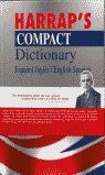 HARRAPS COMPACT DICTIONARY ESPAÑOL INGLES