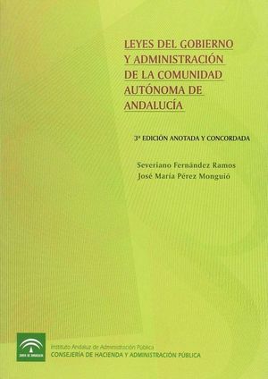 LEYES DEL GOBIERNO ADMINISTRACION COMUNIDAD AUTONOMA 3ª