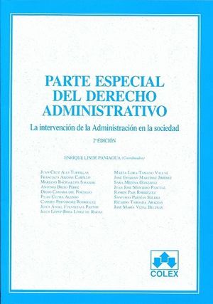 PARTE ESPECIAL DE DCHO. ADMVO. 2ª ED