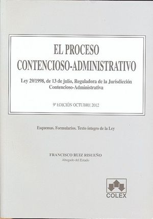 PROCESO CONTENCIOSO-ADMINISTRATIVO. 9ª EDICIÓN 2012