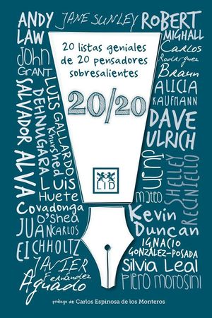 20 LISTAS GENIALES DE 20 PENSADORES SOBRESALIENTES 20/20