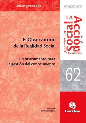 EL OBSERVATORIO DE LA REALIDAD SOCIAL