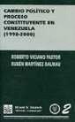 CAMBIO POLÍTICO Y PROCESO CONSTITUYENTE EN VENEZUELA (1998-2000)