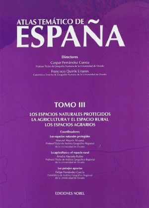 ATLAS TEMÁTICO DE ESPAÑA. TOMO III