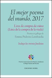 EL MEJOR POEMA DEL MUNDO, 2017 LISTA DE LA COMPRA DE LA VIUDA