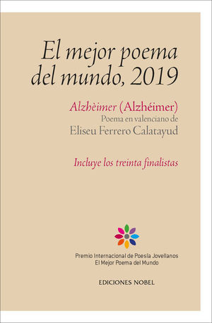 EL MEJOR POEMA DEL MUNDO 2019 ALZHEIMER PREMIO POESIA JOVELLANOS