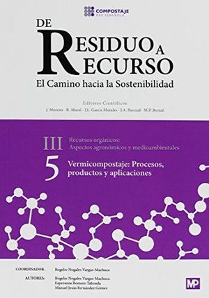 DE RESIDUO A RECURSO - III - RECURSOS ORGANICOS - VOL. 5