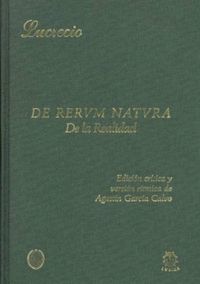DE RERUM NATURA (T) ED.GARCIA CALVO
