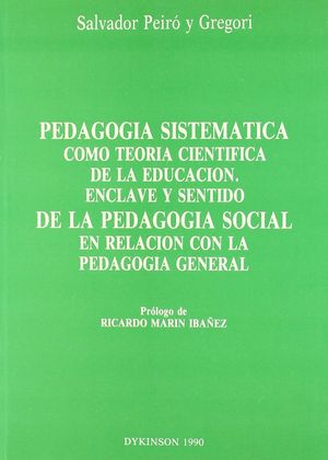 PEDAGOGIA SISTEMATICA