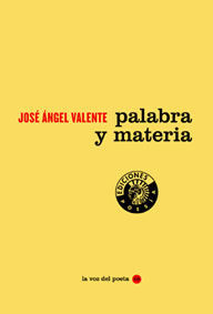 PALABRA Y MATERIA + CD