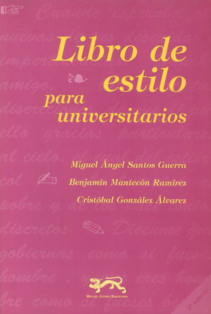 LIBRO DE ESTILO PARA UNIVERSITARIOS