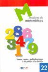CUADERNO MATEMATICAS 22 DYLAR