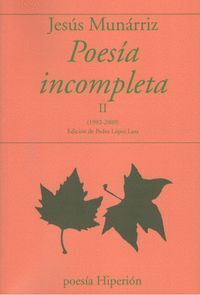 POESIA INCOMPLETA II