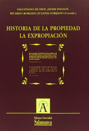 HISTORIA DE LA PROPIEDAD : LA EXPORPIACIÓN