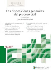 LAS DISPOSICIONES GENERALES DEL PROCESO CIVIL (ESTUCHE 5VOLS)