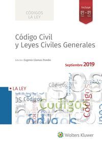 CÓDIGO CIVIL Y LEYES CIVILES GENERALES 2019