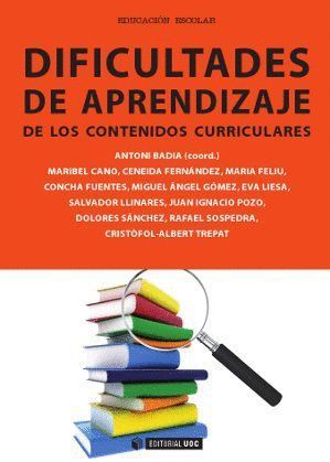 DIFICULTADES DE APRENDIZAJE DE LOS CONTENIDOS CURRICULARES
