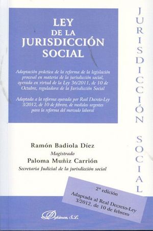 LEY DE LA JURISDICCIÓN SOCIAL 2012