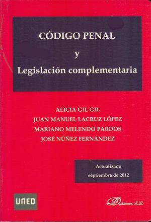 CÓDIGO PENAL Y LEGISLACIÓN COMPLEMENTARIA