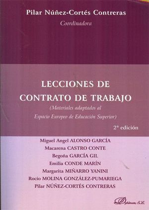 LECCIONES DE CONTRATO DE TRABAJO