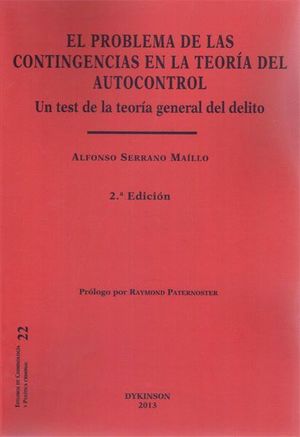 EL PROBLEMA DE LAS CONTINGENCIAS EN LA TEORÍA DEL AUTOCONTROL