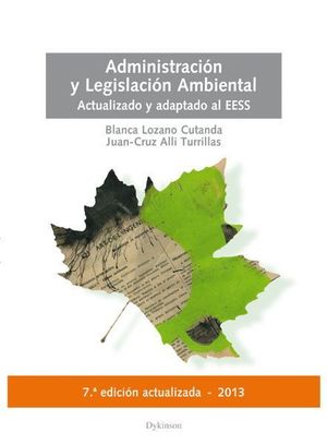 ADMINISTRACIÓN Y LEGISLACIÓN AMBIENTAL