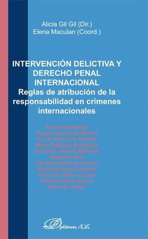 INTERVENCIÓN DELICTIVA Y DERECHO PENAL INTERNACIONAL